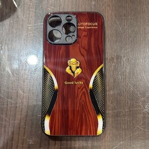 Brown Cell Phone Case